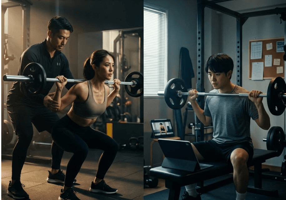 パーソナルジムと独学の違い。本当に効果に差はあるのか？