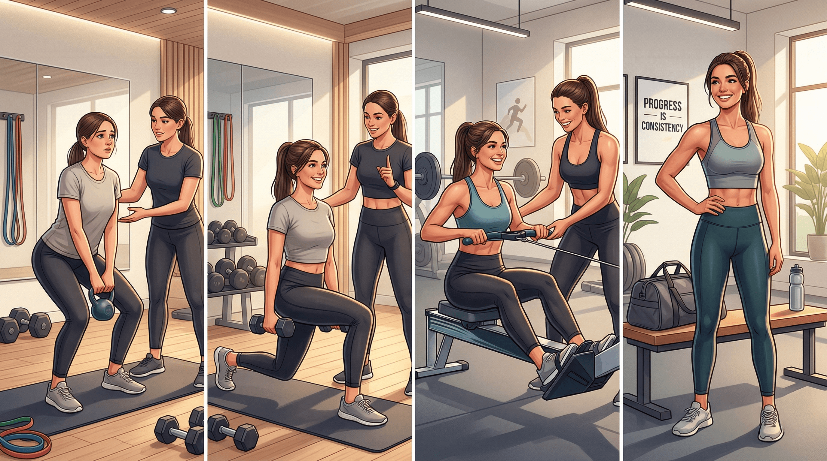 週1回のパーソナルジム通いで変わる？効果的な頻度と期間の目安